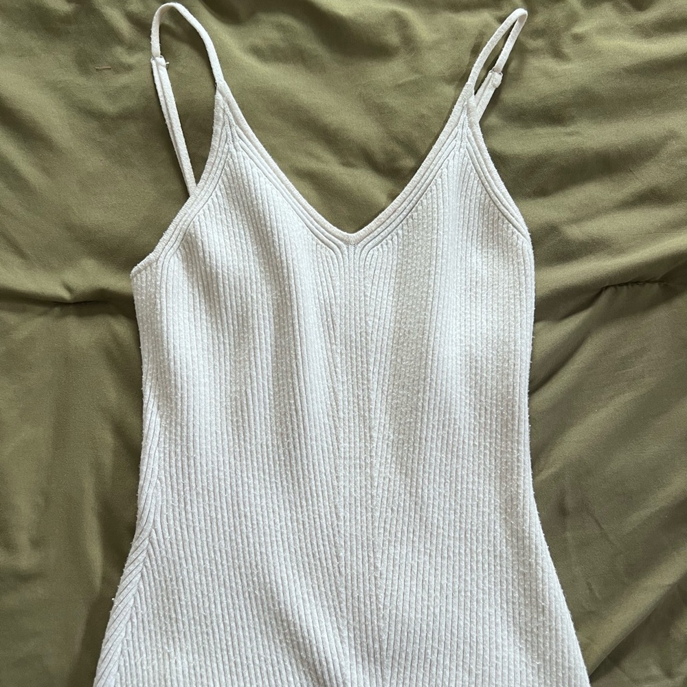 Abercrombie V-Neck Midi Sweater Dress